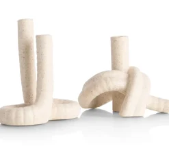 XOOON Kiki vaas H17cm in de kleur Beige - COCOmaison^ Woonaccessoires