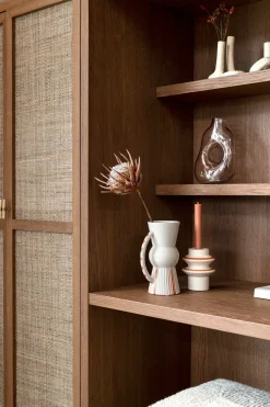XOOON Kiki vaas H13,5cm in de kleur Beige - COCOmaison^ Woonaccessoires