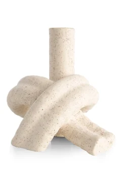 XOOON Kiki vaas H13,5cm in de kleur Beige - COCOmaison^ Woonaccessoires