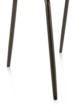 XOOON Kjel eetkamerstoel - champagne frame in de kleur Groen^ Eetkamerstoelen|Woonaccessoires