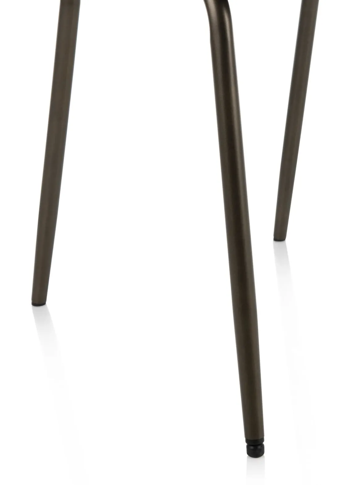 XOOON Kjel eetkamerstoel - champagne frame in de kleur Groen^ Eetkamerstoelen|Woonaccessoires