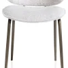 XOOON Kjel eetkamerstoel - champagne frame in de kleur Crème^ Eetkamerstoelen|Woonaccessoires