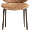 XOOON Kjel eetkamerstoel frame in de kleur Okergeel - COCOmaison^ Eetkamerstoelen|Woonaccessoires