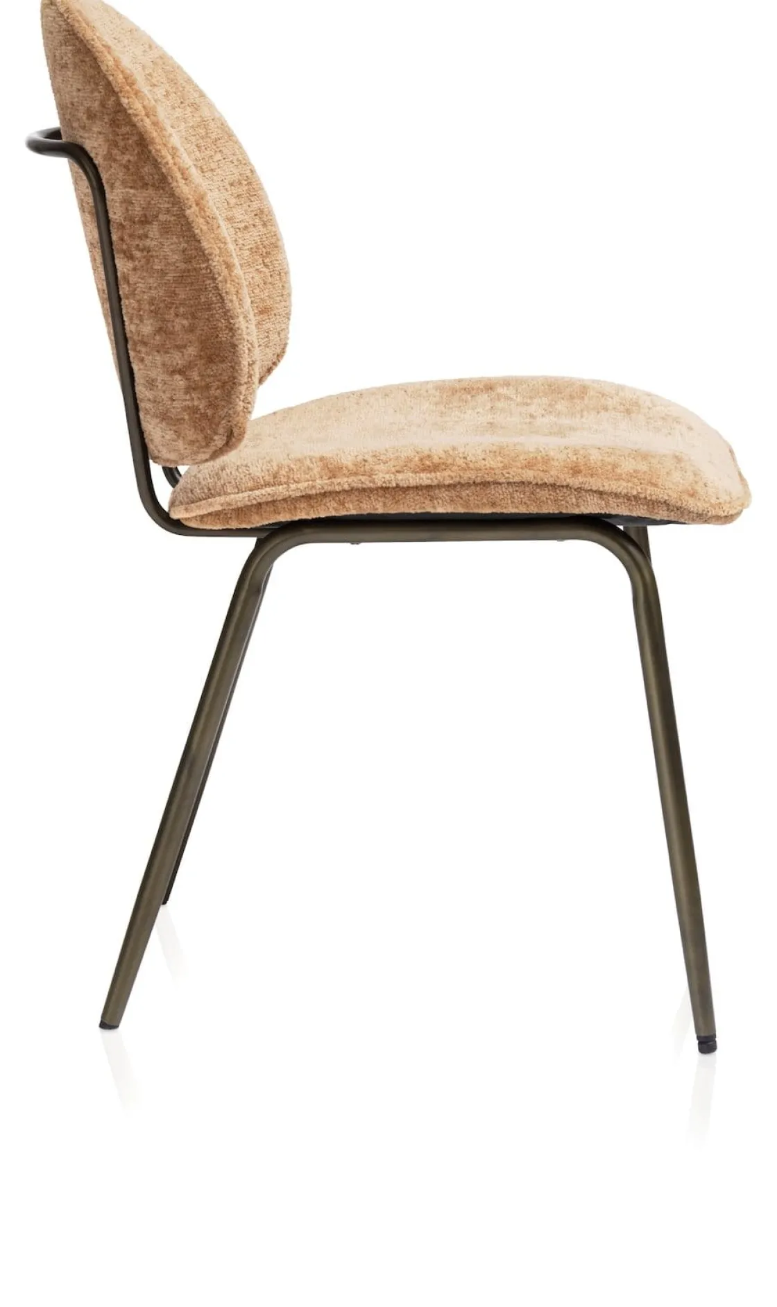 XOOON Kjel eetkamerstoel frame in de kleur Okergeel - COCOmaison^ Eetkamerstoelen|Woonaccessoires