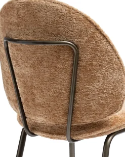XOOON Kjel eetkamerstoel frame in de kleur Okergeel - COCOmaison^ Eetkamerstoelen|Woonaccessoires