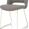 XOOON KODI eetkamerstoel - frame nebbia - stof Brioni - leverkleur^ Eetkamerstoelen