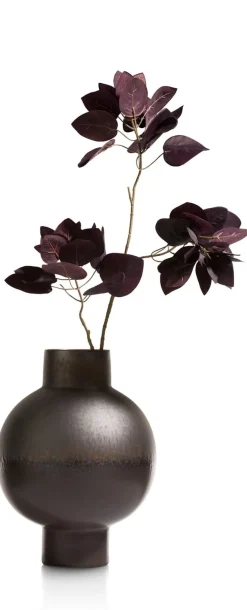 XOOON Lara keramieken vaas met metallic finish H38cm - COCOmaison^ Woonaccessoires