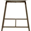 XOOON Lexi, barstoel - steelbrown - draaibaar - stof Cloudy - Olijf^ Barkrukken En Barstoelen