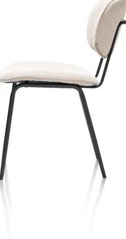 XOOON LEXI eetkamerstoel (zwart frame ROB) -^ Eetkamerstoelen