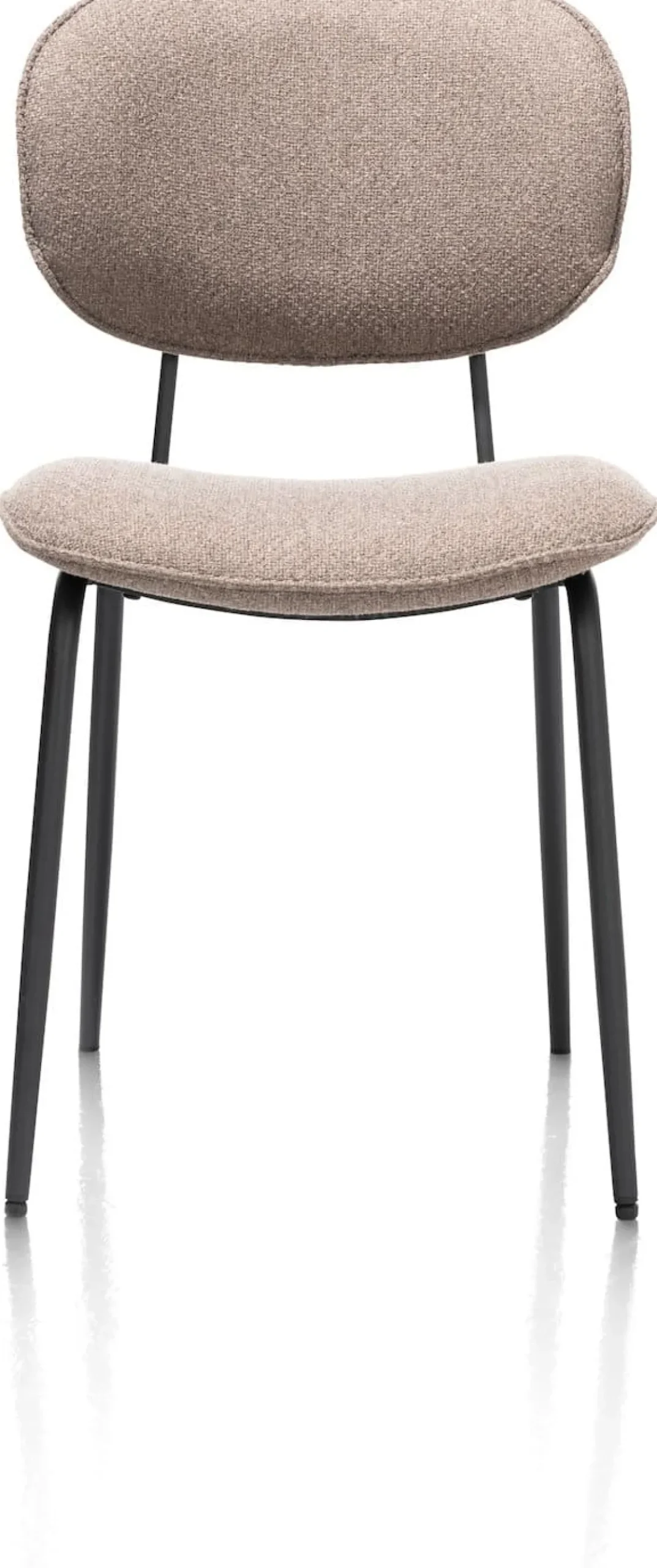 XOOON LEXI eetkamerstoel (zwart frame ROB) -^ Eetkamerstoelen