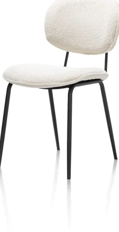 XOOON LEXI eetkamerstoel (zwart frame ROB) -^ Eetkamerstoelen