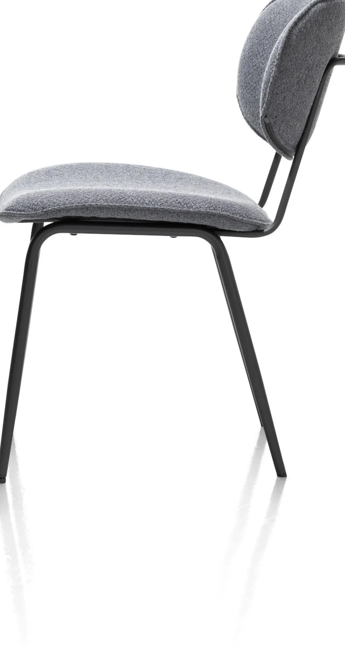 XOOON LEXI eetkamerstoel (zwart frame ROB) -^ Eetkamerstoelen