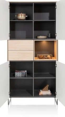 XOOON LINDFIELD bergkast 100 cm - eiken look^ Bergkasten