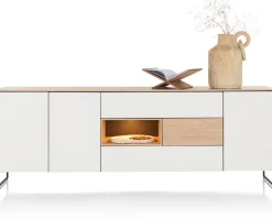 XOOON LINDFIELD dressoir 240 cm - eiken look^ Dressoirs