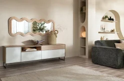 XOOON LINDFIELD lowboard 200 cm - eiken look^ Tv-Meubelen|Dressoirs