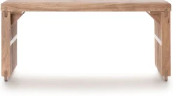 XOOON Lino bankje (96cm) in kleur Naturel van COCOmaison^ Woonaccessoires|Poef/Hockers