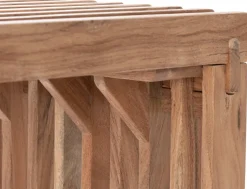 XOOON Lino bankje (96cm) in kleur Naturel van COCOmaison^ Woonaccessoires|Poef/Hockers