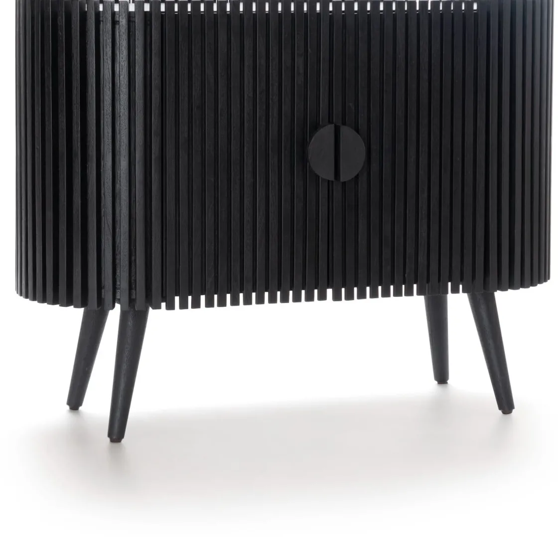 XOOON Lino kast (100cm) in kleur Zwart van COCOmaison^ Woonaccessoires