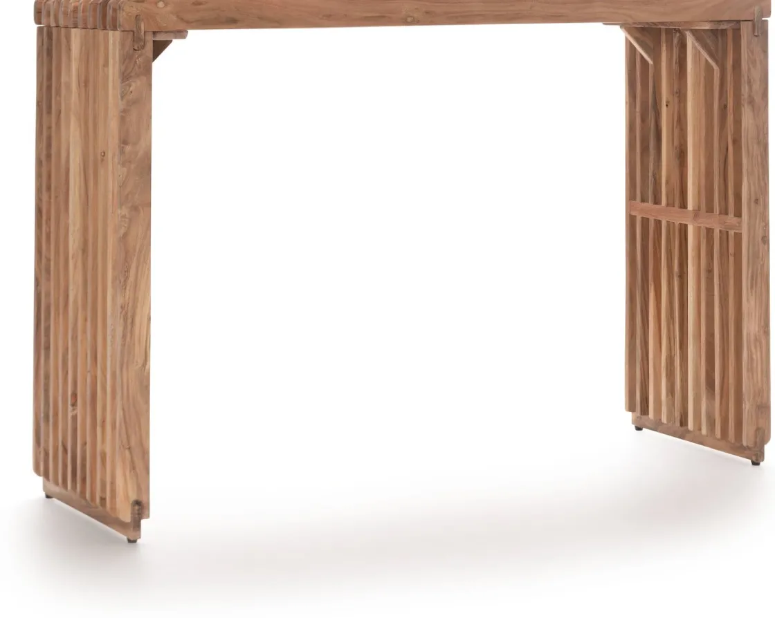 XOOON Lino wandtafel (120cm) in kleur Naturel van COCOmaison^ Woonaccessoires|Wandtafels