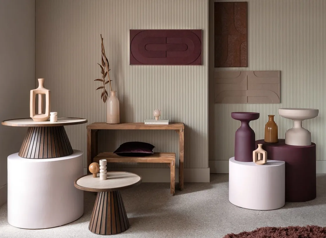 XOOON Lino wandtafel (120cm) in kleur Naturel van COCOmaison^ Woonaccessoires|Wandtafels