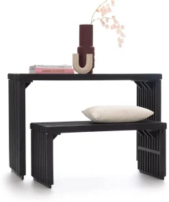 XOOON Lino wandtafel (120cm) in kleur Zwart van COCOmaison^ Wandtafels|Woonaccessoires