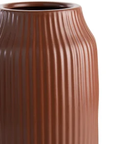 XOOON Liv vaas H44cm in de kleur Terra Cotta - COCOmaison^ Woonaccessoires
