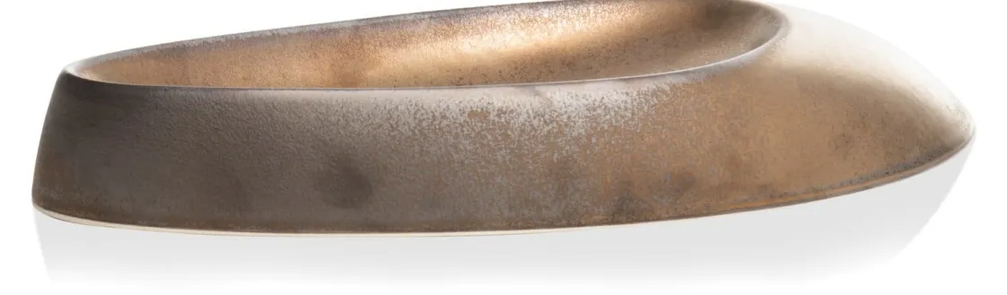 XOOON Lovia schaal (36x19cm) in de kleur Bruin - COCOmaison^ Woonaccessoires