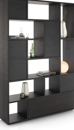 XOOON LUGANA roomdivider 150 cm - marmerlook^ Roomdivider|Boekenkasten