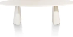 XOOON LUND eetkamertafel ovaal (270x120cm) cone poot -^ Tafelconfigurator|Eettafels