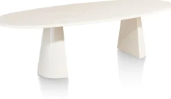 XOOON LUND eetkamertafel ovaal (270x120cm) cone poot -^ Tafelconfigurator|Eettafels