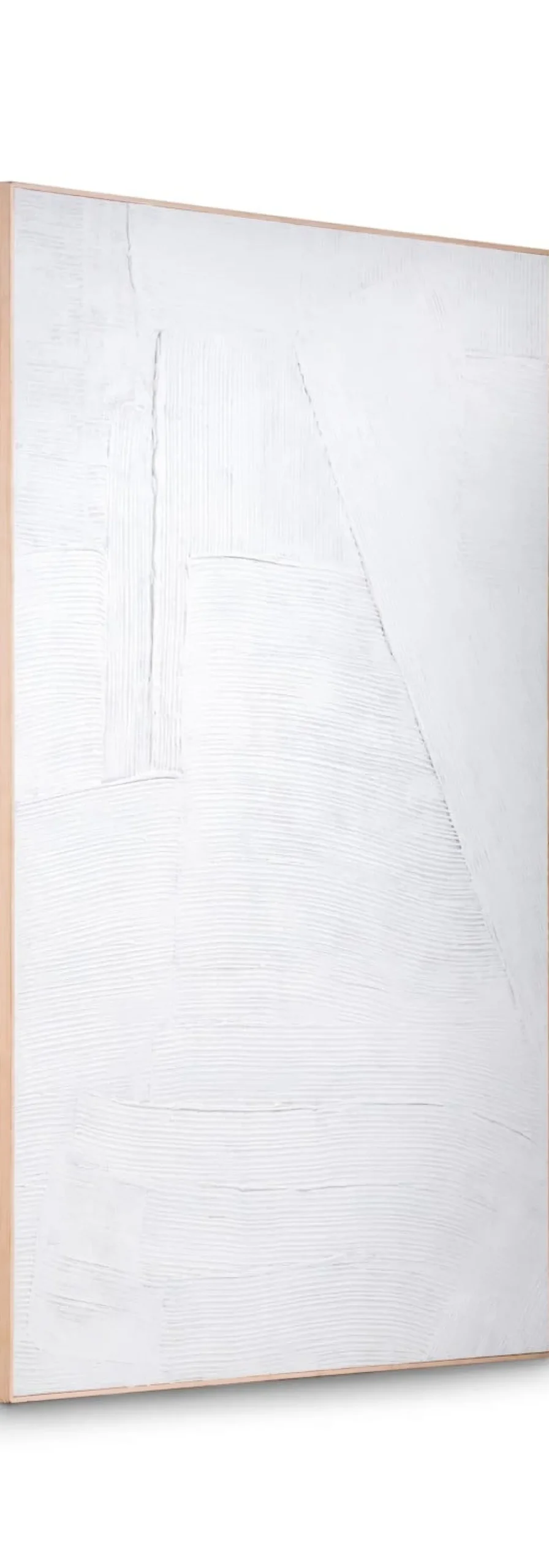XOOON Master Strokes schilderij wit canvas 120x180cm - COCOmaison^ Wanddecoraties|Woonaccessoires