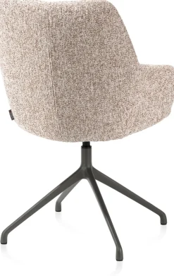 XOOON Mats armleuningstoel - draaibaar in de kleur Koper -^ Armstoelen