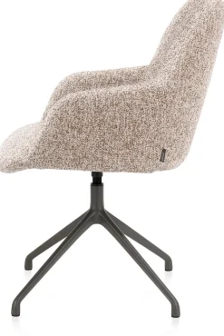 XOOON Mats armleuningstoel - draaibaar in de kleur Koper -^ Armstoelen