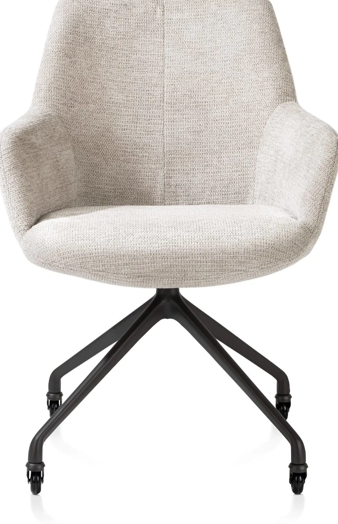 XOOON Mats, armstoel aluminium frame + wielen - selected choices^ Armstoelen