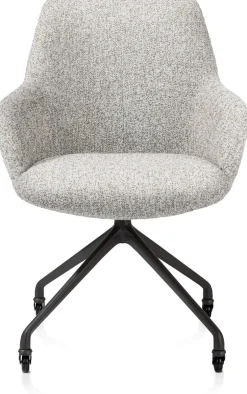 XOOON Mats, armstoel aluminium frame + wielen - selected choices^ Armstoelen