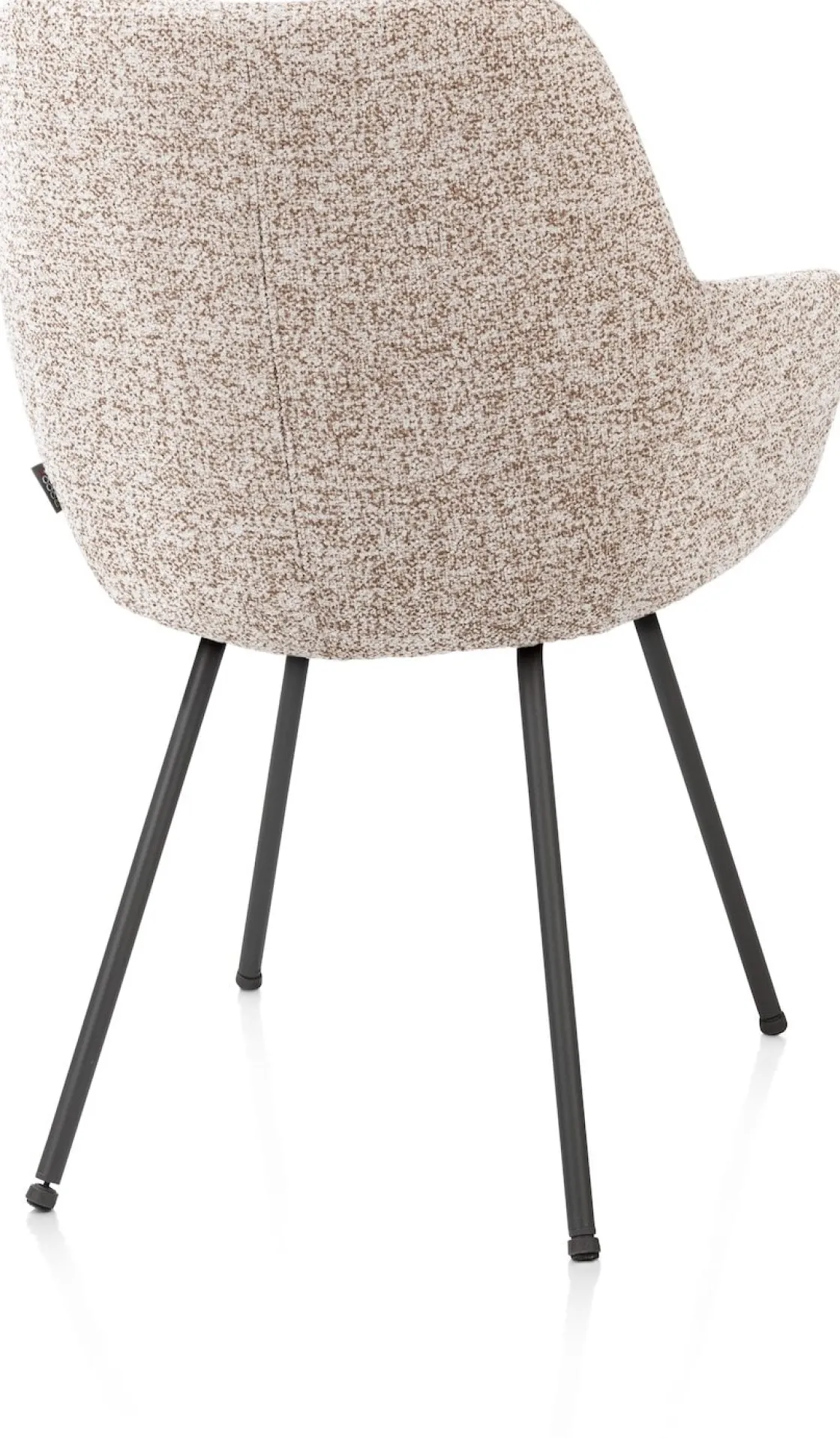 XOOON Mats, armstoel 4-poots - grafiet - stof Luton - koper^ Armstoelen