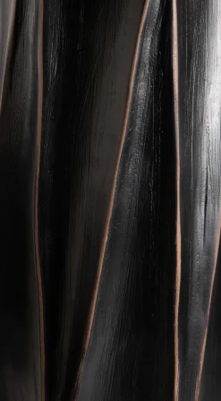 XOOON Merle vaas H63cm in de kleur Zwart - COCOmaison^ Woonaccessoires