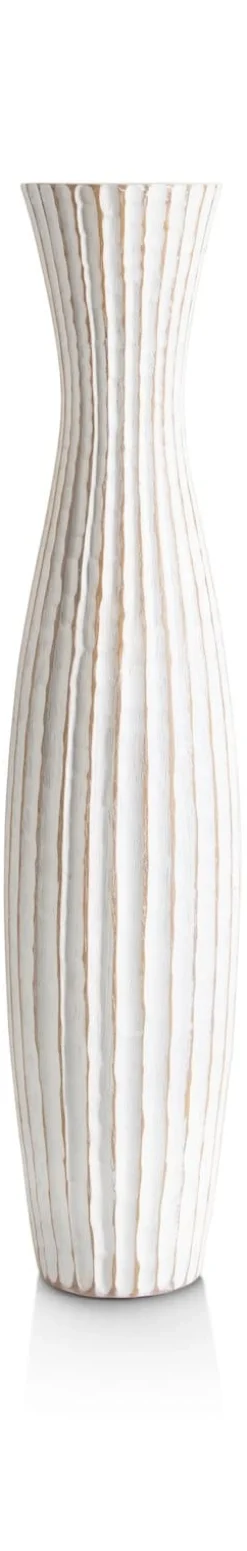 XOOON Milou vaas H64,5cm in de kleur Wit - COCOmaison^ Woonaccessoires