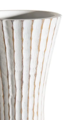 XOOON Milou vaas H64,5cm in de kleur Wit - COCOmaison^ Woonaccessoires