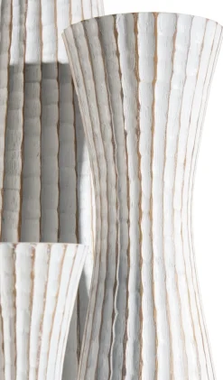 XOOON Milou vaas H64,5cm in de kleur Wit - COCOmaison^ Woonaccessoires