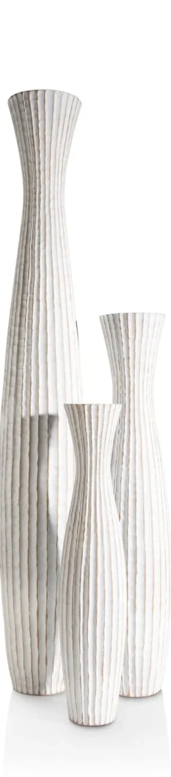 XOOON Milou vaas H85cm in de kleur Wit - COCOmaison^ Woonaccessoires
