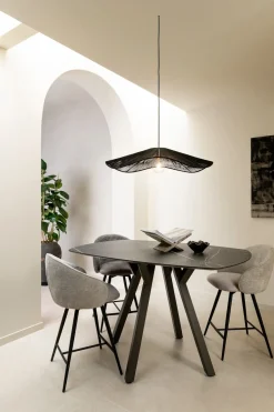 XOOON MINATO bartafel - ellips - 210 x 105 cm (h: 92 cm) - lichtgrijs^ Bartafels|Tafelconfigurator