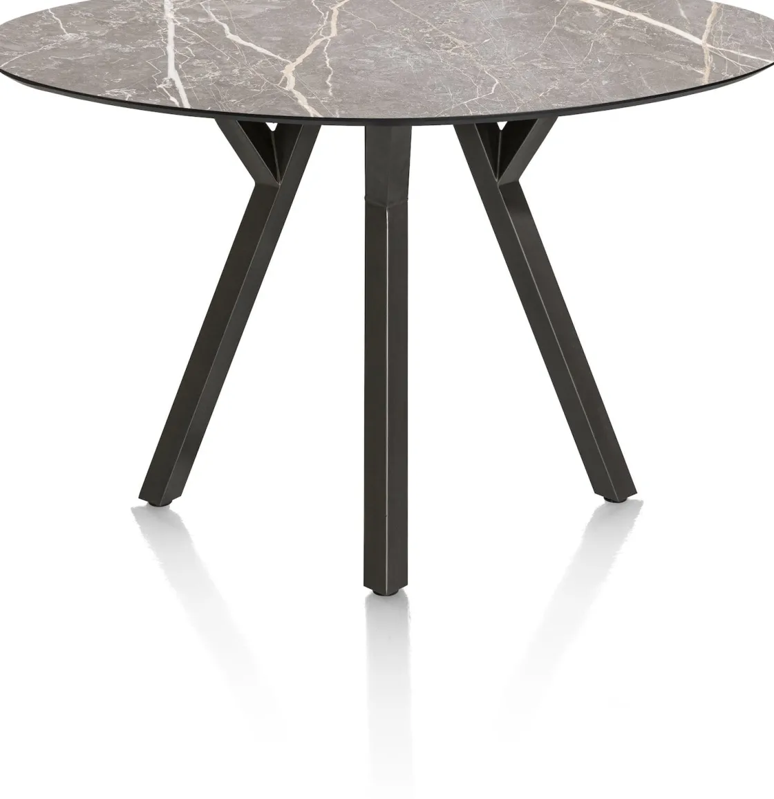 XOOON MINATO bartafel - ellips - 180 x 100 cm (h: 92 cm) - lichtgrijs^ Bartafels|Tafelconfigurator