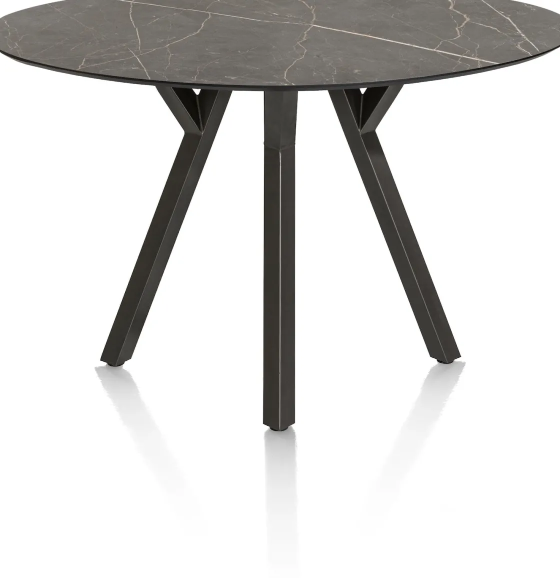 XOOON MINATO bartafel - ellips - 180 x 100 cm (h: 92 cm) - marmerlook^ Bartafels|Tafelconfigurator