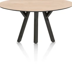 XOOON MINATO bartafel - ellips - 180 x 100 cm (h: 92 cm) - eiken look^ Bartafels|Tafelconfigurator