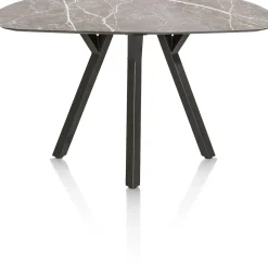 XOOON MINATO bartafel - ovaal - 200 x 105 cm (h: 92 cm) - lichtgrijs^ Bartafels|Tafelconfigurator