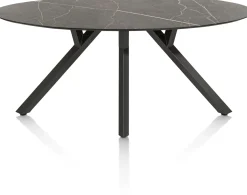 XOOON MINATO eetkamertafel - ellips - 210 x 105 cm - marmerlook^ Tafelconfigurator|Eettafels