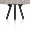 XOOON MINATO eetkamertafel - ovaal - 150 x 105 cm - lichtgrijs^ Tafelconfigurator|Eettafels