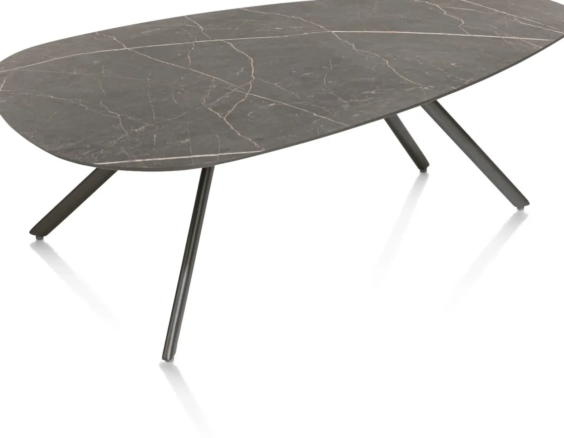 XOOON MINATO salontafel 100 x 60 cm - marmerlook^ Salontafels|Tafelconfigurator