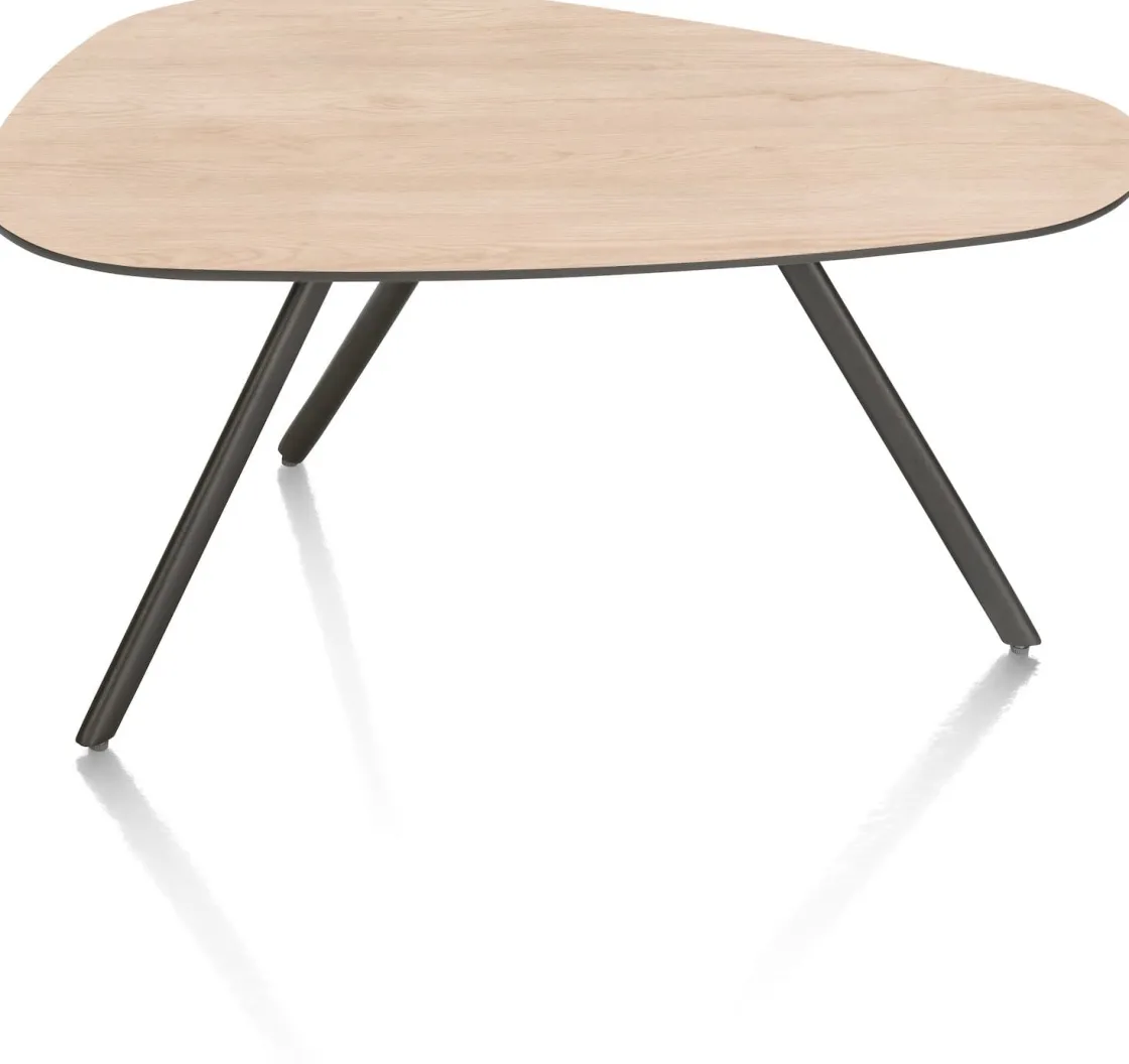 XOOON MINATO salontafel 75 x 45 cm - eiken look^ Tafelconfigurator|Salontafels